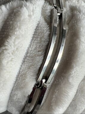 Vintage Silver Toned Link Bracelet